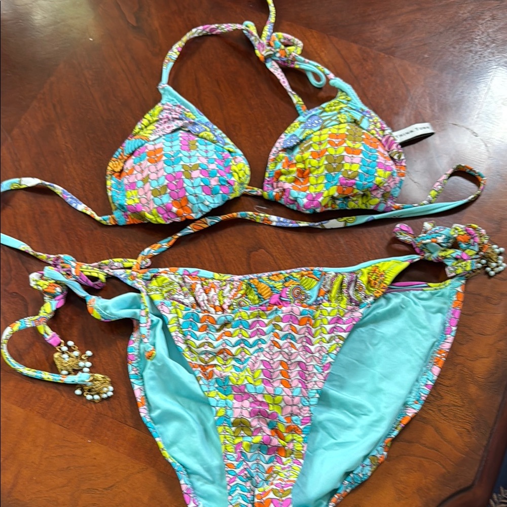 Trina Turk Multicolor Bikini Set